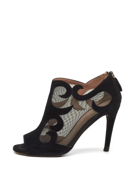 Cizme scurte Stuart Weitzman plasă negru