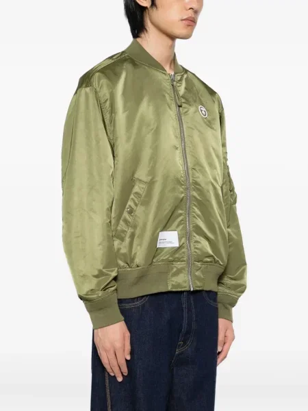 Geacă Aape By A Bathing Ape cu petice verde