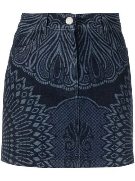 Fustă Alberta Ferretti din jacard