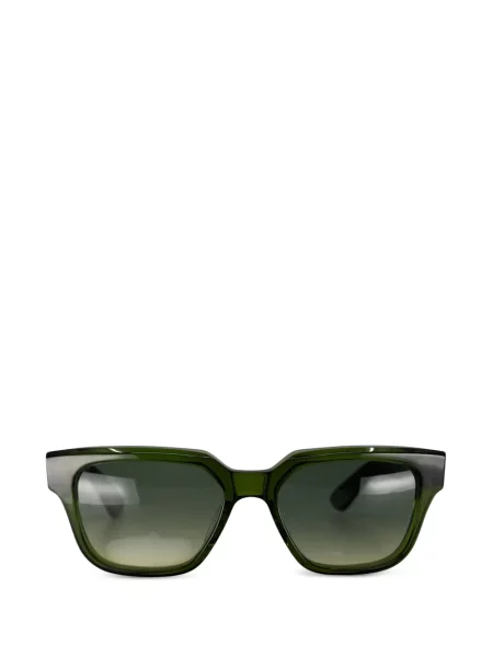 Ochelari de soare Chrome Hearts cu motiv cu inimi verde