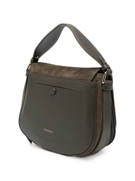 Geantă shopper Coccinelle verde