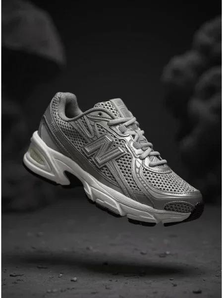 New Balance Sneakersy W Srebrny