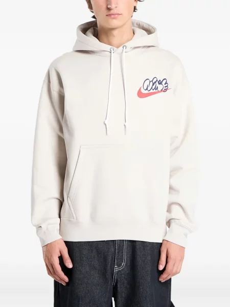 Бягане суичър с качулка Nike черно