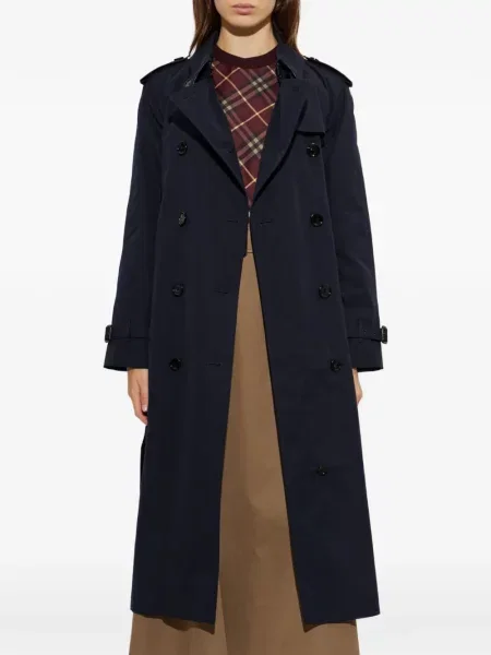 Двуреден тренчкот Burberry синьо