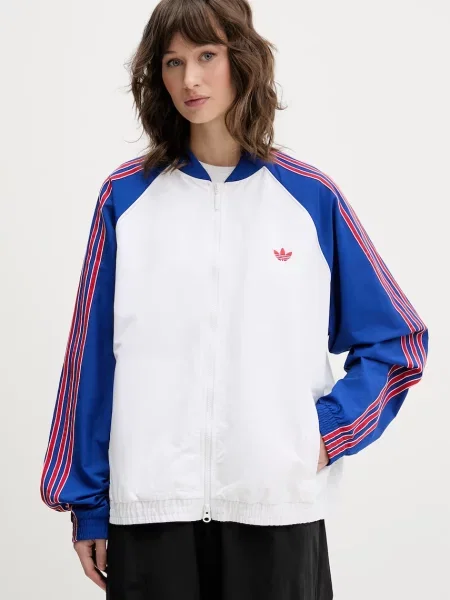 Adidas Originals Hanorac cu damski alb