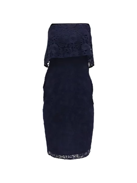 Rochie midi Likely din dantelă albastru