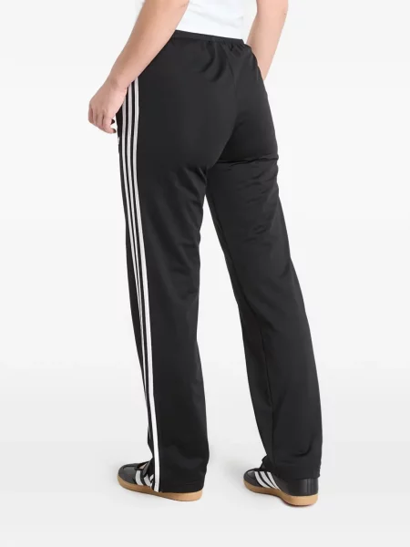 Pantaloni cargo Adidas cu dungi clasici alergare negru