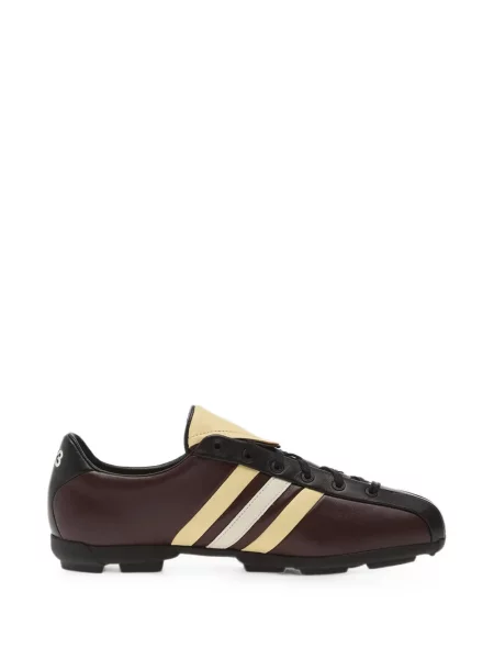 Sneakerși Y-3 din piele maro