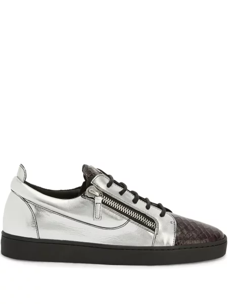 Sneakerși Giuseppe Zanotti Frankie argintiu