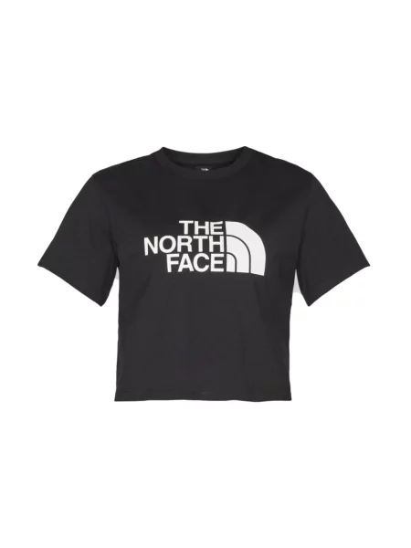 The North Face Koszulki Kobieta S Easy Relaxed Crop czarny