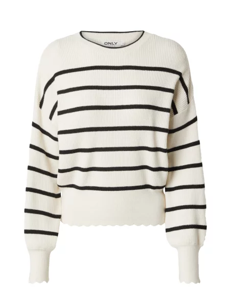 ONLY Pulover ONLIBI bej deschis negru