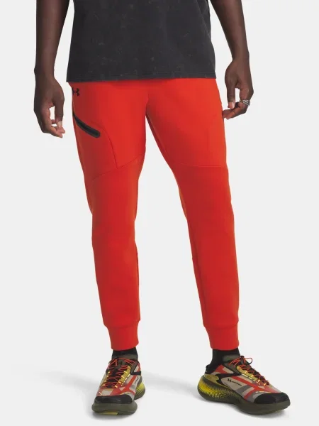 Športne hlače Under Armour oranžna