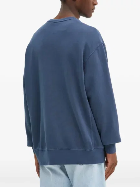 Pulover Levi's® cu autograf cu cordon cu 5 buzunare alb