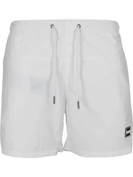 Urban Classics Plavecké šortky bílá