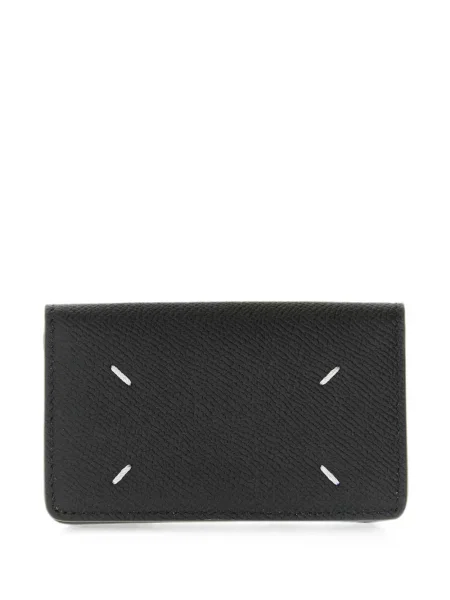 Portofel Maison Margiela din piele negru