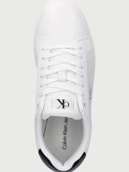 Calvin Klein CLASSIC CUPSOLE MONO LTH sportcipő férfi fehér