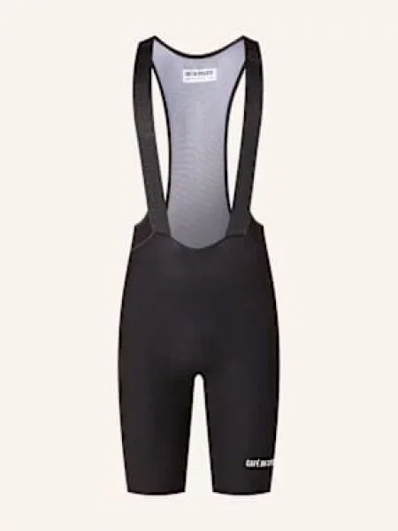 Café Du Cycliste Cyklistické Kalhoty Se Šlemi A Polstrovanou Vložkou Marinette černá