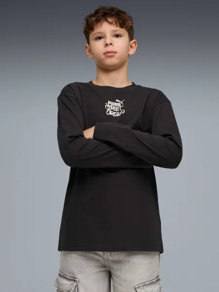 Лонгслив Puma черный