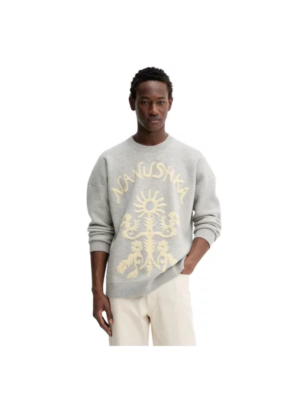 Sweter Nanushka szary