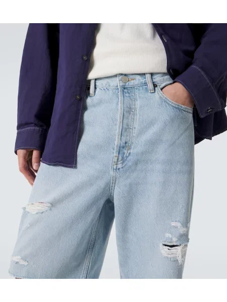 Blugi cu picior larg Frame albastru