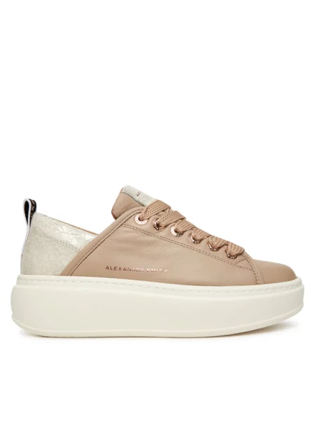 Sneakersy Alexander Smith beżowe
