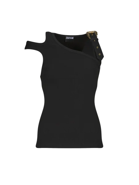 Top Versace Jeans Couture negru