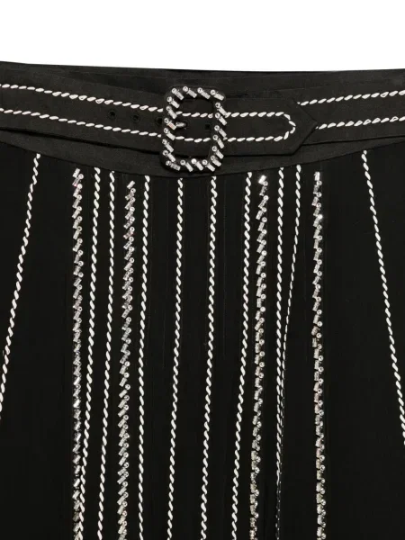 Fustă Prada de cristal negru