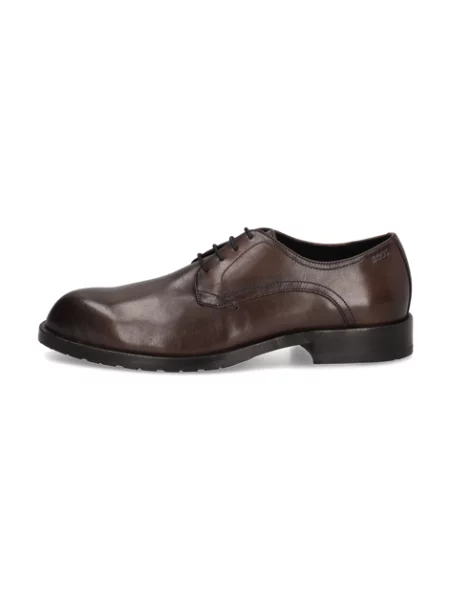 BOSS elegantní polobotky hnědé