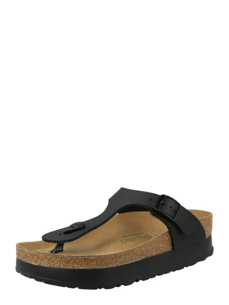BIRKENSTOCK Flip-flops Gizeh Flex' negru