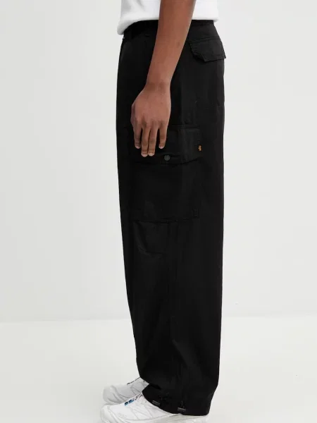Alpha Industries Ripstop Cargo Pant spodnie cargo czarne