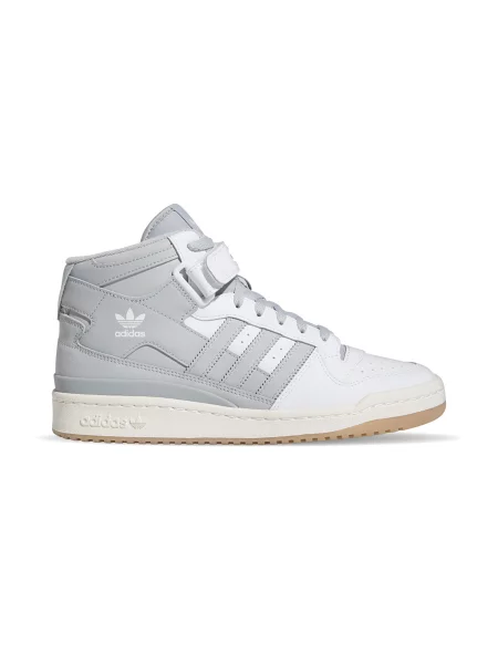 Adidas Forum Mid Kobiety Buty sportowe adidas Originals Szary Size: białe