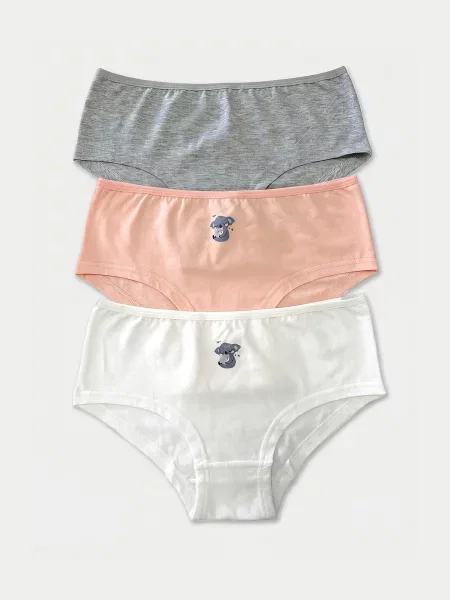 Sinsay kalhotky s motivem koaly 3 pack vícebarevná