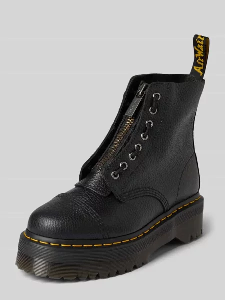 Kozaki ze skóry naturalnej model ‘Sinclair’ Dr. Martens czarne