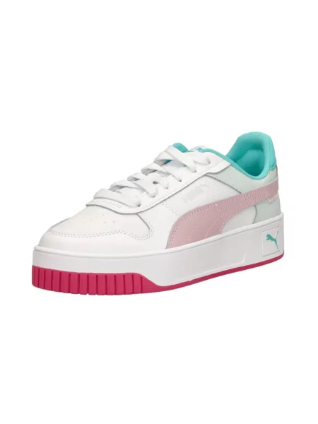 Sneakersy Puma skórzane w miejskim stylu białe