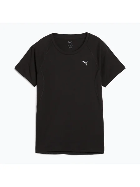 Tricou de alergare pentru femei PUMA Run Velocity Tee Tri-Blend puma black negru