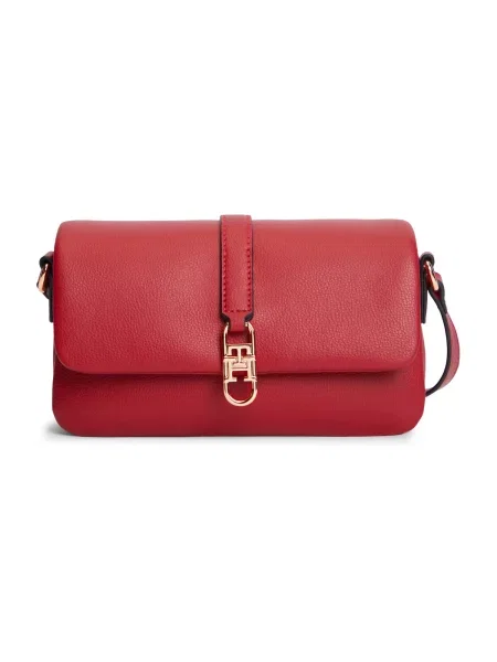 TOMMY HILFIGER Geantă de umăr LIBRE cranberry roșu