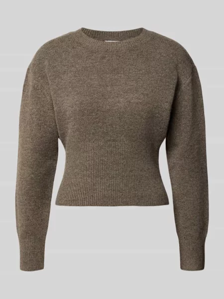 Sweter z dzianiny z okrągłym dekoltem Model SLOAN' Noisy May
