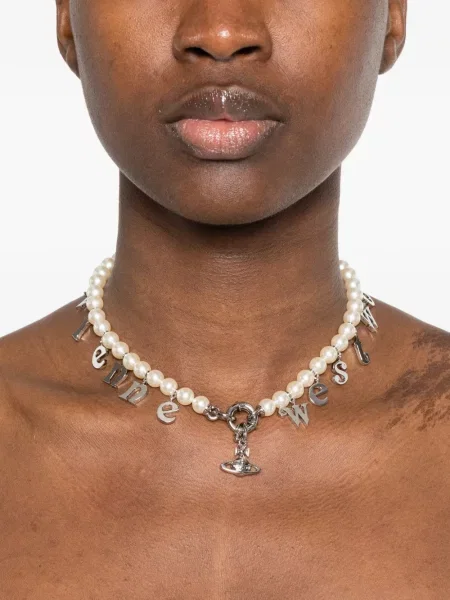 Colier Vivienne Westwood argintiu