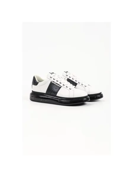 Sneakersy Karl Lagerfeld skórzane białe