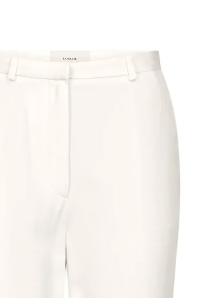 Pantaloni Loulou De Saison alb
