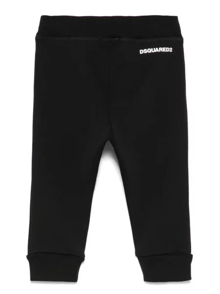 Spodnie dziecięce Dsquared2 czarne