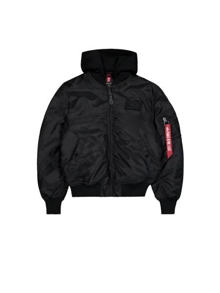 ALPHA INDUSTRIES Prijelazna jakna TT Hood' crna