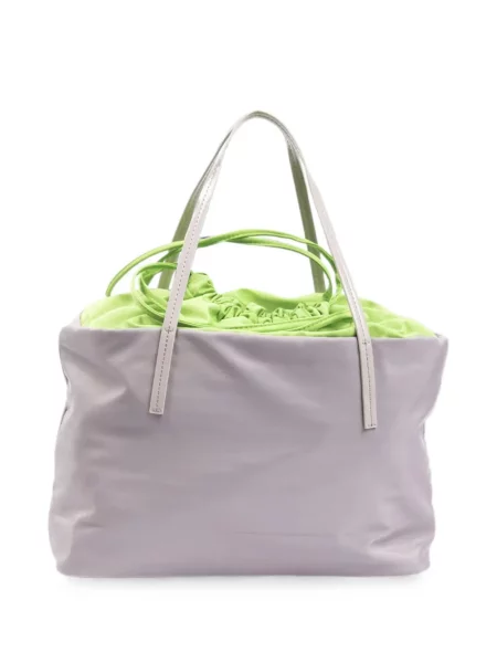 Geantă shopper Byblos cu autograf cu cordon gri