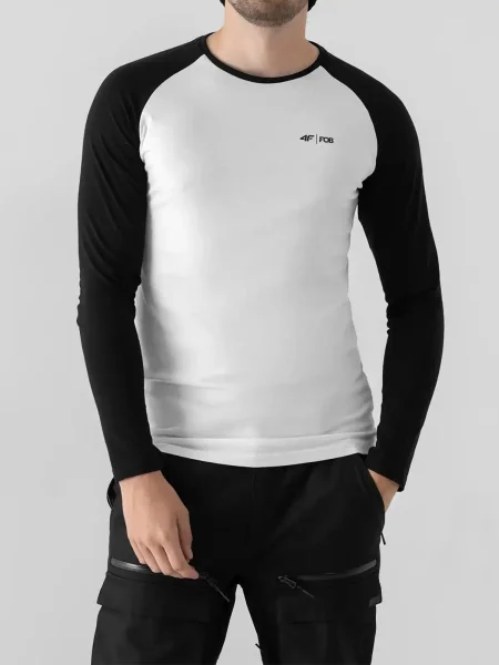 Tricou mânecă lungă 4f negru