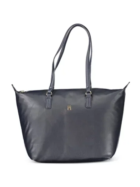 Shopper táska Tommy Hilfiger autogrammal kék