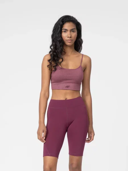 4F Велосипедки без підкладки червоний