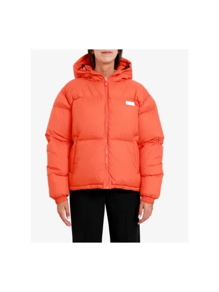 Kurtka puchowa Msgm pomarańczowa