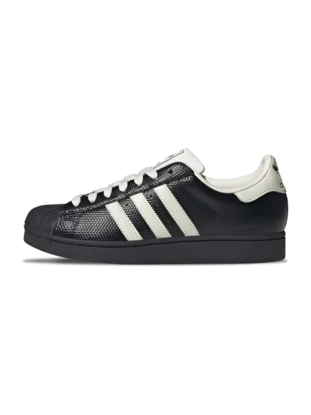 Sneakersy Adidas Superstar skórzane czarne