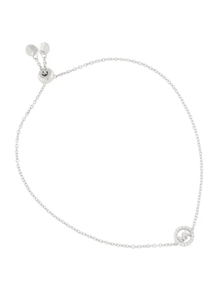 Brăţară Michael Kors transparente argintiu
