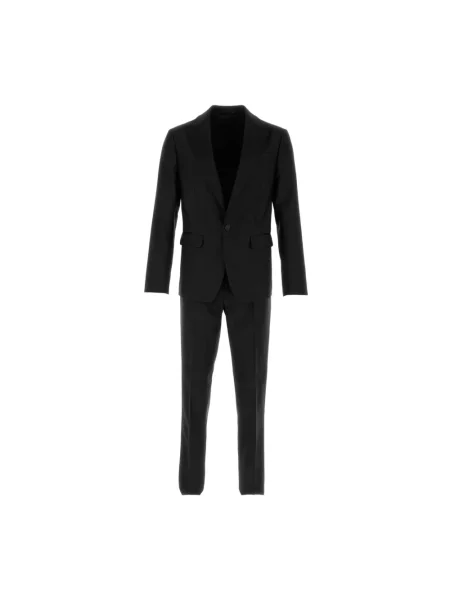 Garnitur Dsquared2 wełniany czarny